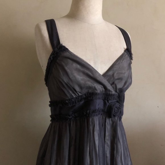 Moulinette Soeurs Smoky Grey Dress - Picture 2 of 8